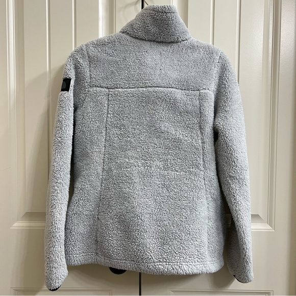 The North Face Womens Campshire Sherpa Pullover in Gray, Size S - Picture 7 of 7